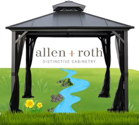 allen and roth 10 x 10 gazebo