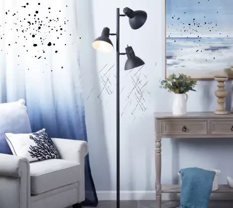 allen and roth embleton floor lamp​